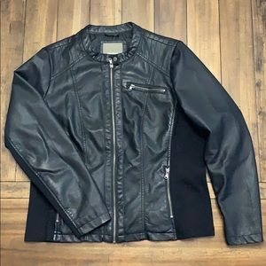 Ladies Size 1 plus Maurice’s faux leather jacket